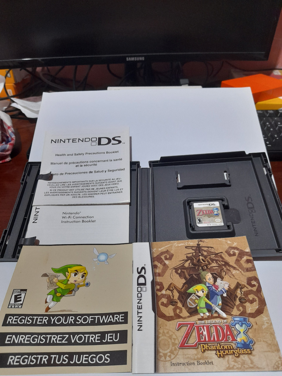 The Legend of Zelda : Phantom Hourglass - USA Second atau Bekas [Game Nintendo NDS DS]