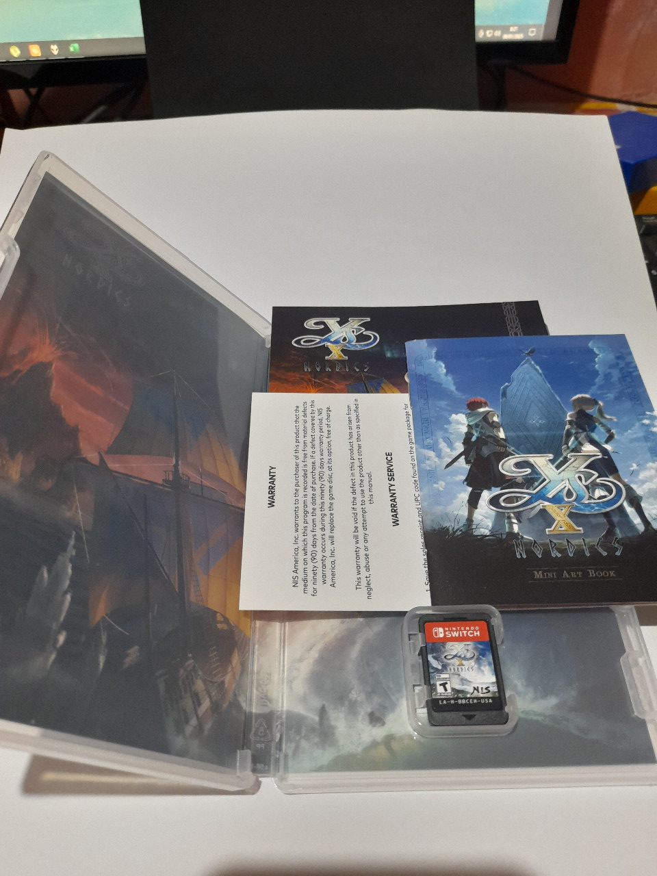 Ys X : Nordics Deluxe Edition - Pure USA Second / Bekas [Game Nintendo Switch]