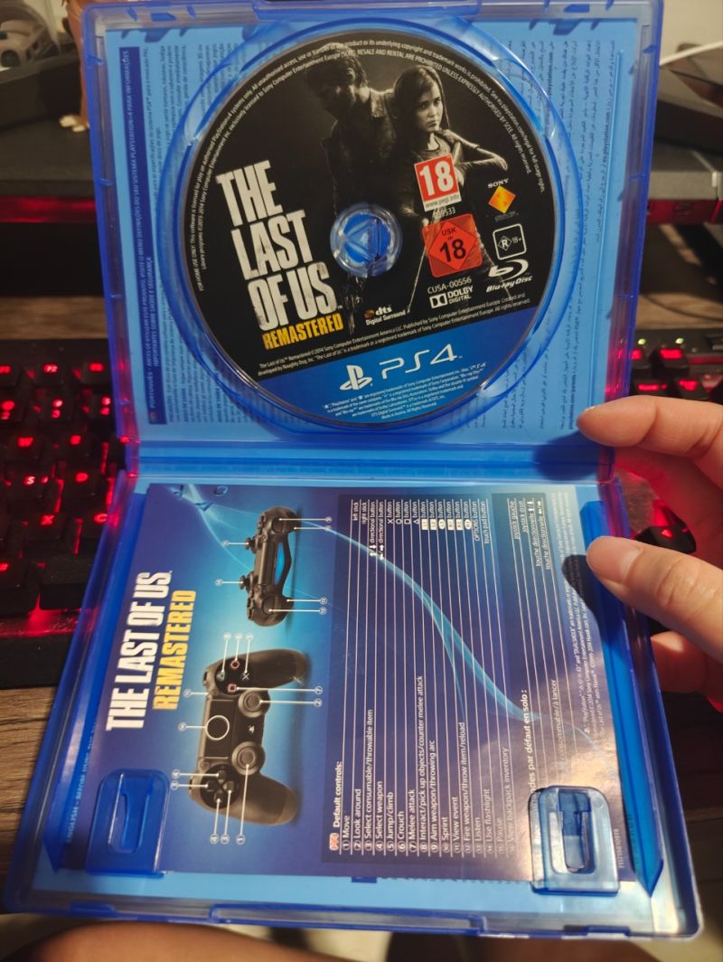 PS4 Game The Last of Us Remastered
