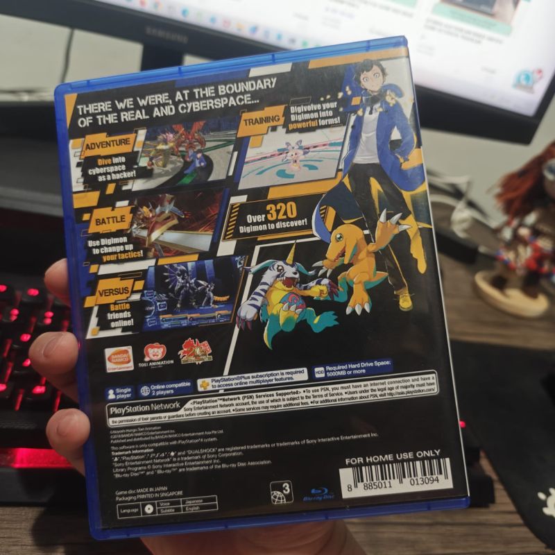 [HYBRID AUCTION] PS4 Game Digimonstory Cybersleuth Hackers Memory