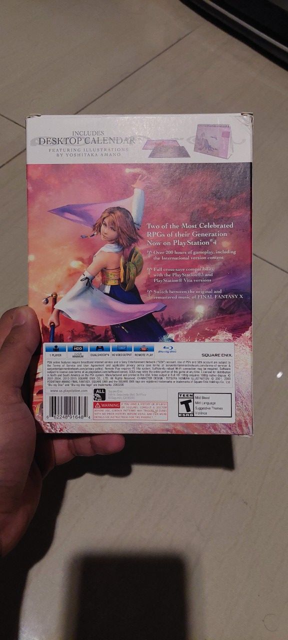 PS4 Final Fantasy X/X-2 HD Remaster Limited Edition