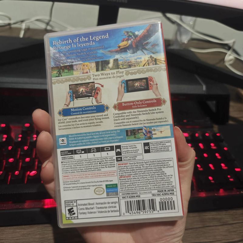 [HYBRID AUCTION] Nintendo Switch Game The Legend of Zelda Skyward Sword HD