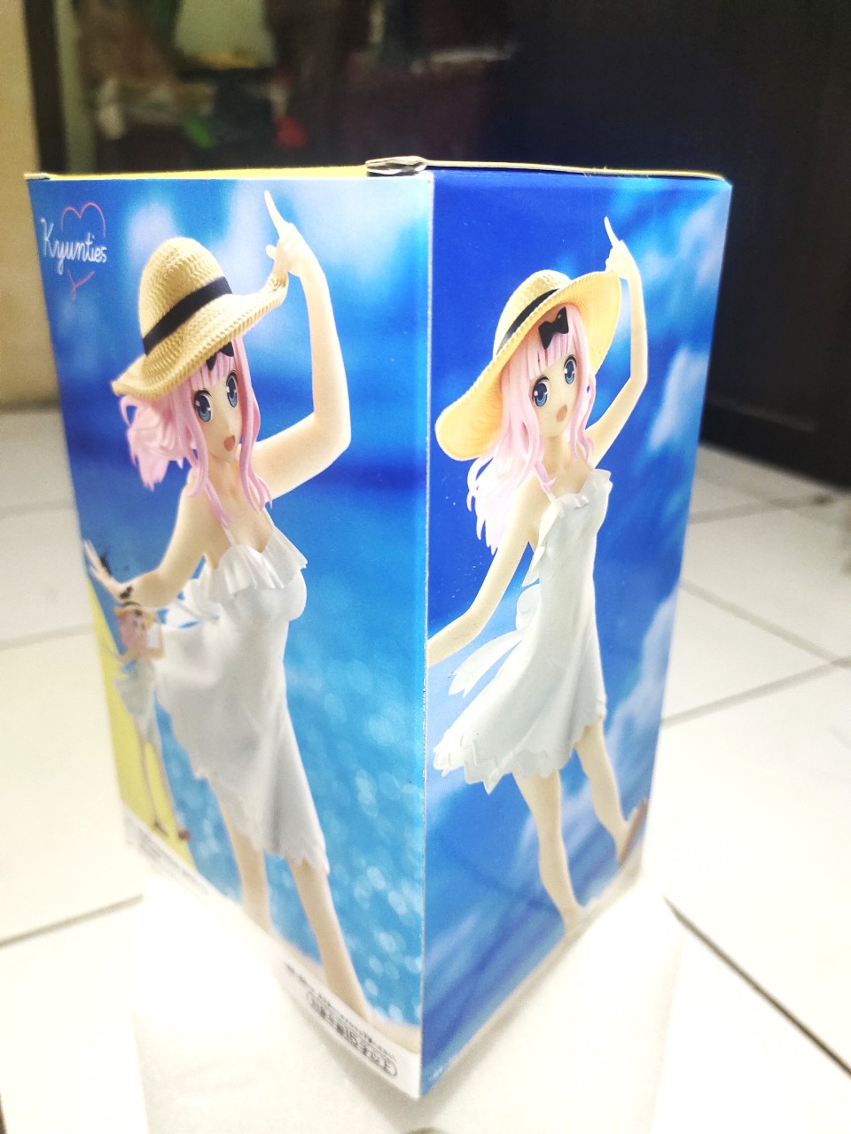 BANDAI Kaguya-sama: Love is War -Ultra Romantic- Kyunties Chika Fujiwara Figure Seaside ver.