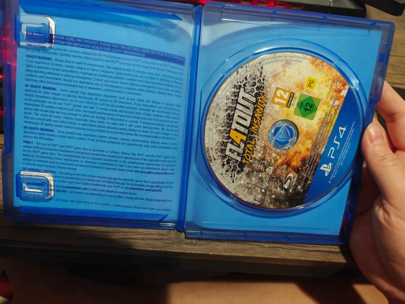 PS4 Game Flatout Total Insanity