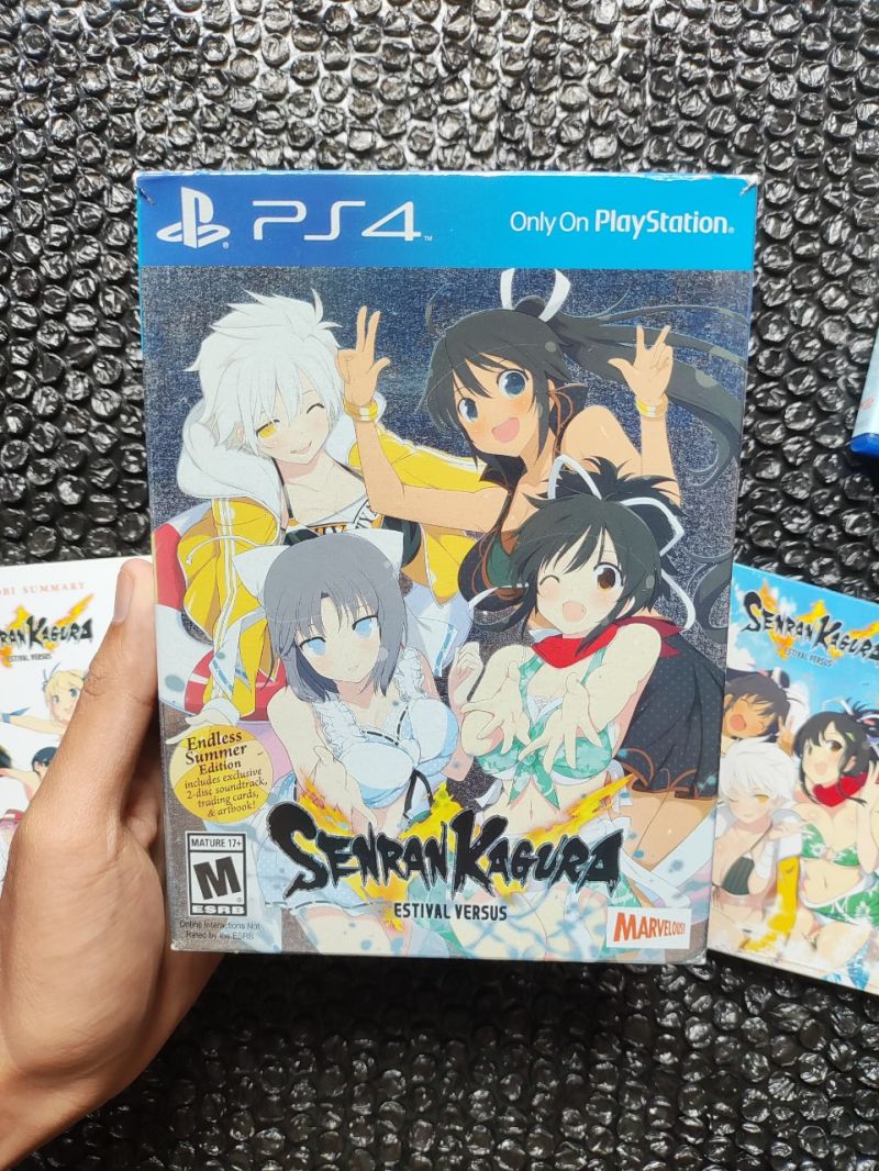 Bd Kaset Ps4 Senran Kagura Estival Versus Endless Summer Edition