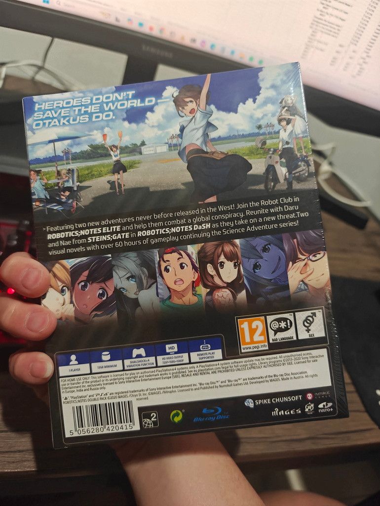 Limited Edition PS4 Game Robotics Notes Double Pack