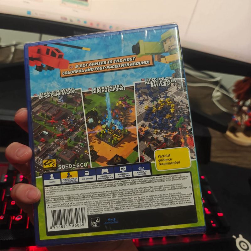 [HYBRID AUCTION] NEW SEALED PS4 Game 8Bit Armies