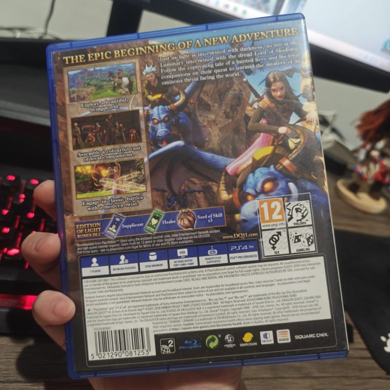 [HYBRID AUCTION] PS4 Game Dragon Quest XI Echoes of an Elusive Age