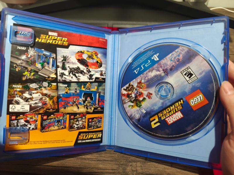 PS4 Game Lego Marvel Super Heroes 2