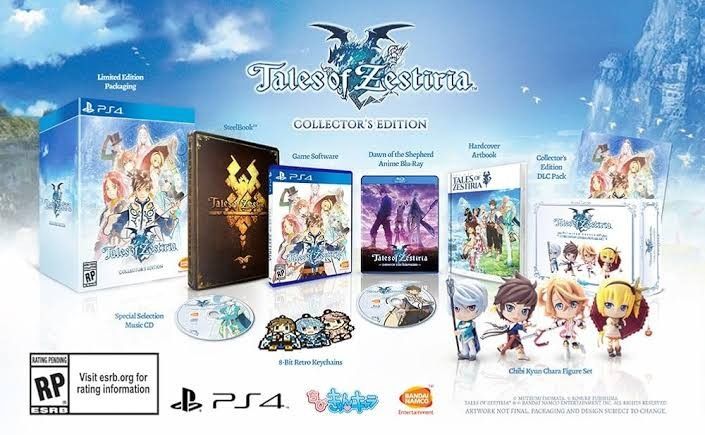 Tales of Zestiria Collector Edition R1 US