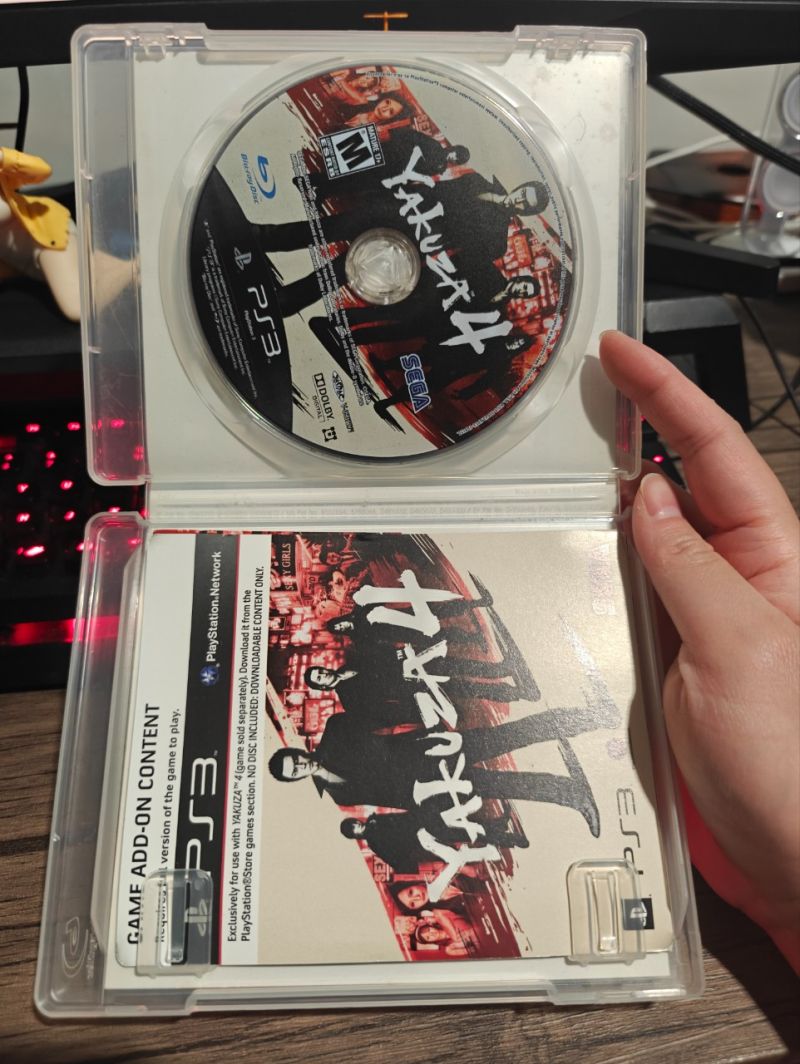 PS3 Game Yakuza 4