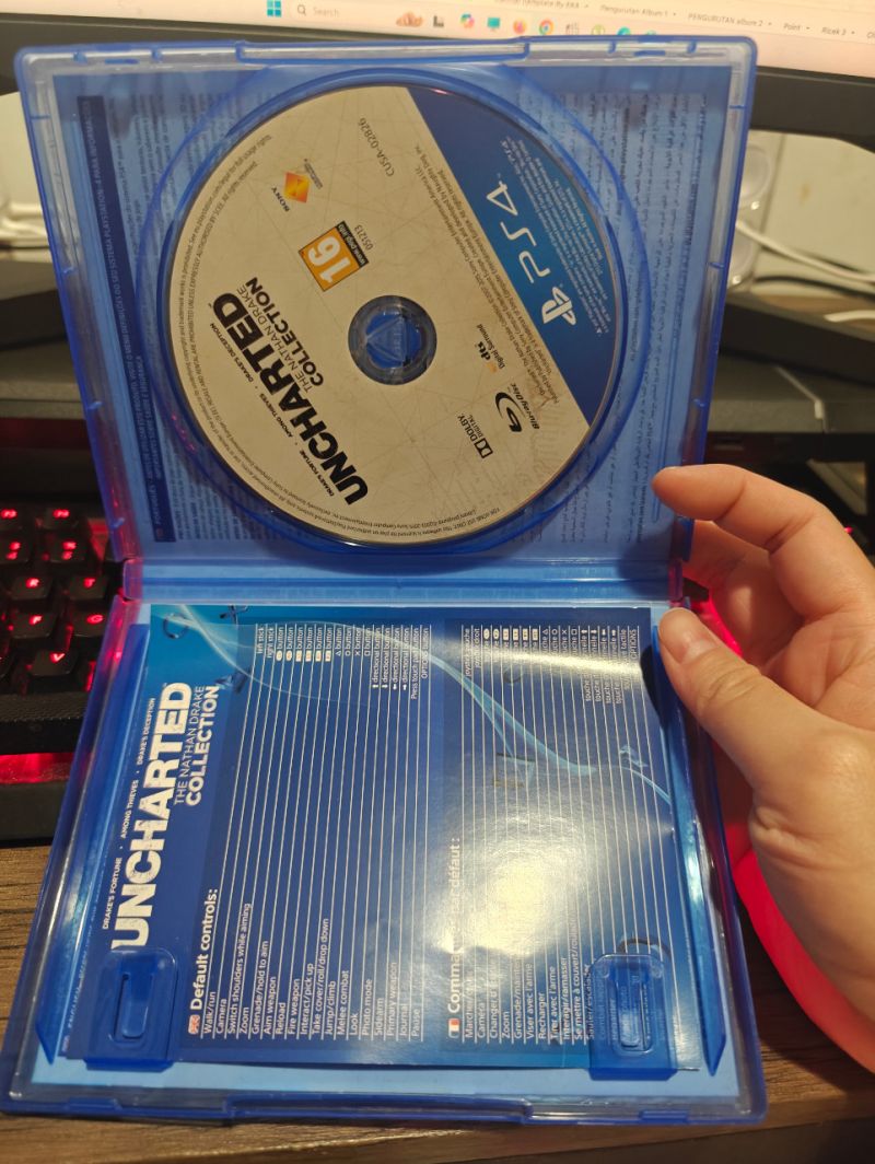 HYBRID AUCTION GAP 510 PS4 Game Uncharted The Nathan Drake Collection