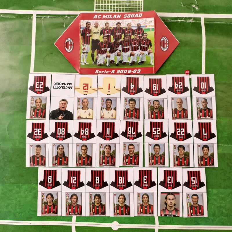 [LIGA ITALY] Mainan Bola Kertas plus gawang Klub