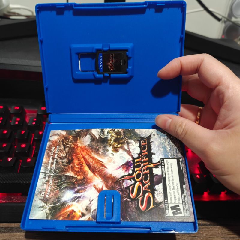 PSVita Game Soul Sacrifice