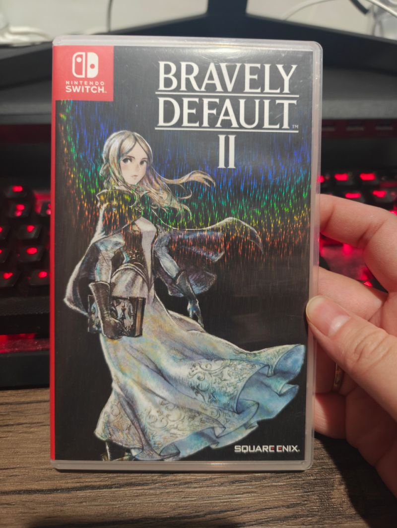 HYBRID AUCTION GAP 510 Nintendo Switch Game Bravely Default 2 Hologram Cover Version