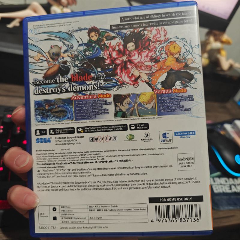 PS5 Game Demon Slayer