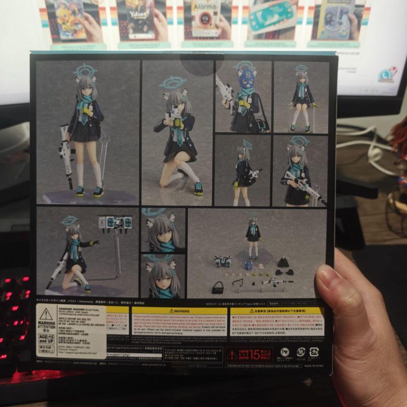 [HYBRID AUCTION] Figma Sunaookami Shiroko - Blue Archive