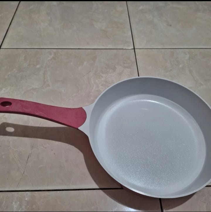 Panci wajan cekung penggorengan tutup kaca by zhen chef