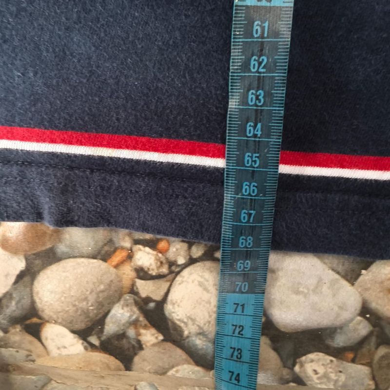 Kaos Polham Navy Stripes 95 Cotton – Korea Style Vintage Casual