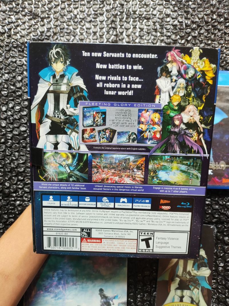 Bd Kaset Ps4 Fate Extella Link Fleeting Glory Edition