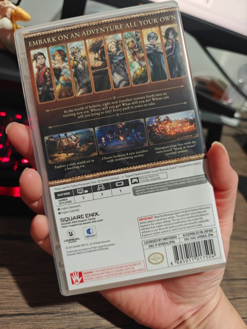 Nintendo Switch Game Octopath Traveler 2