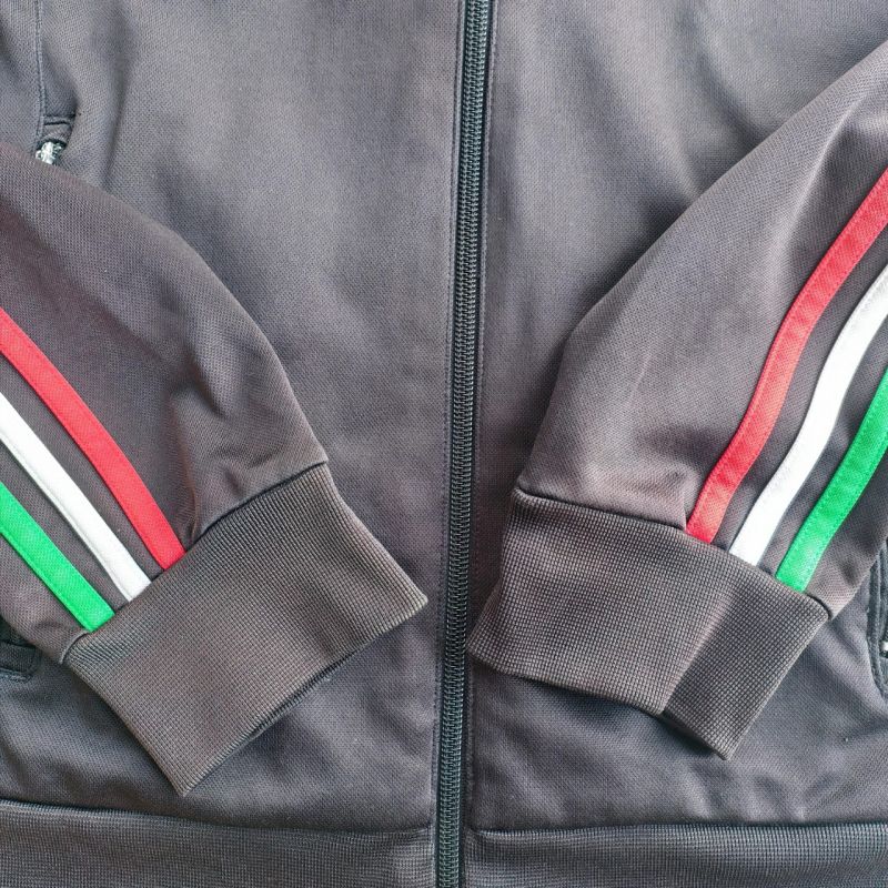 AC Milan Anthem Track Too Jacket 2014/15 - Black/Red/White/Green