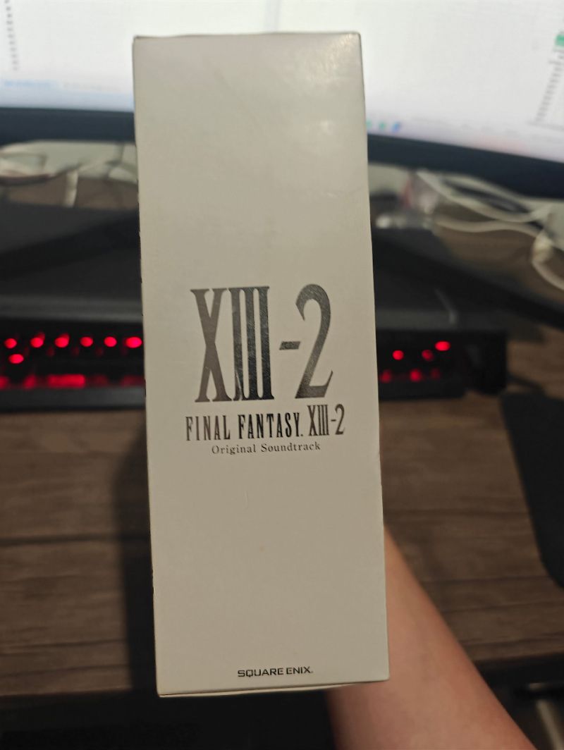 HYBRID AUCTION GAP 510 Limited Edition Final Fantasy XIII-2 Original SoundTrack SUPER RARE