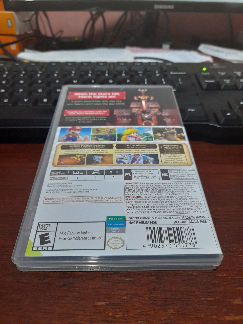 Super Mario RPG - USA MDE Second / Bekas [Game Nintendo Switch]