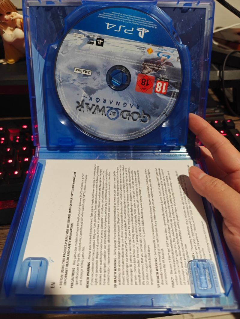 PS4 Game God of War Ragnarok