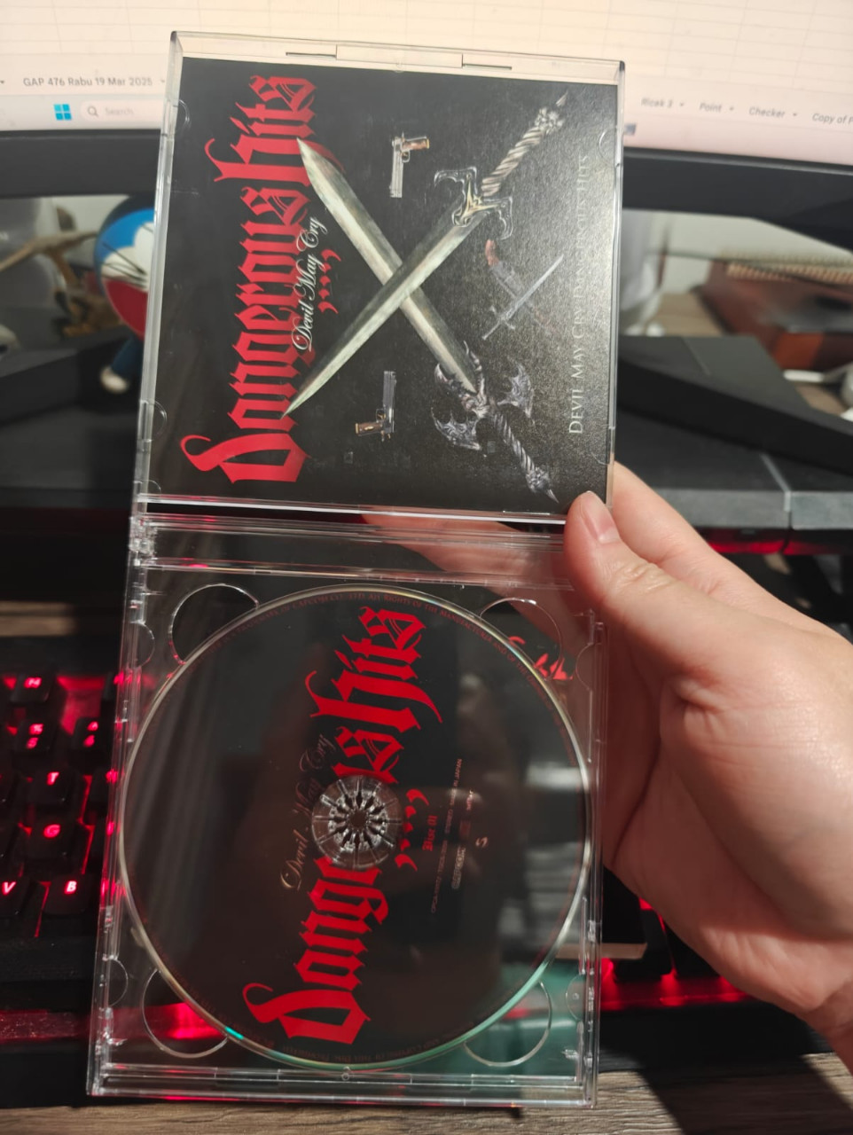 Japanese CD OST Devil May Cry Dangerous Hits