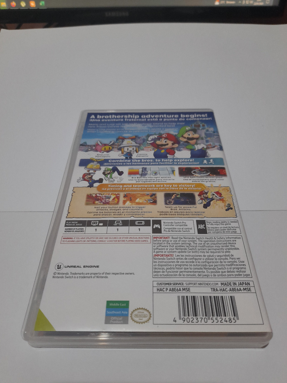 Mario & Luigi Brothership - USA MDE Second / Bekas [Game Nintendo Switch]