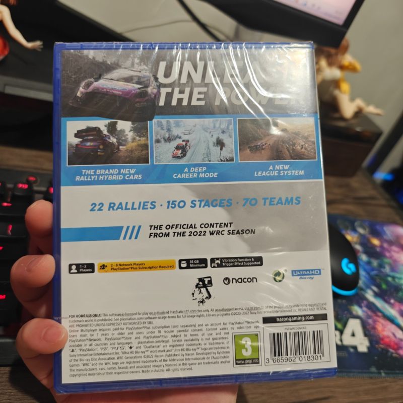 HYBRID AUCTION PS5 Game WRC Generations