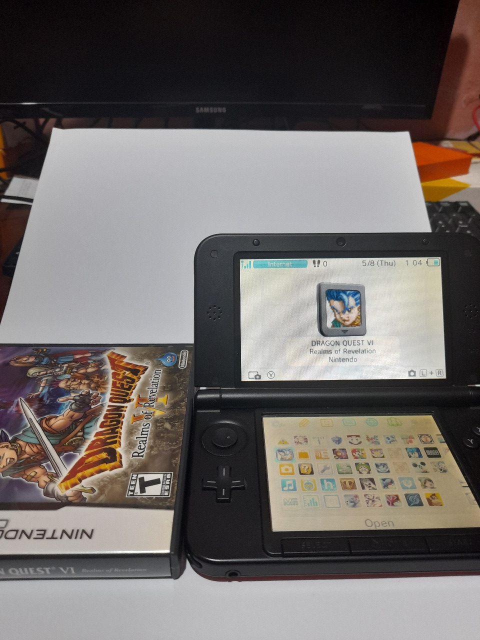 Dragon Quest VI : Realms of Revelation - USA Second / Bekas [Game Nintendo NDS DS]