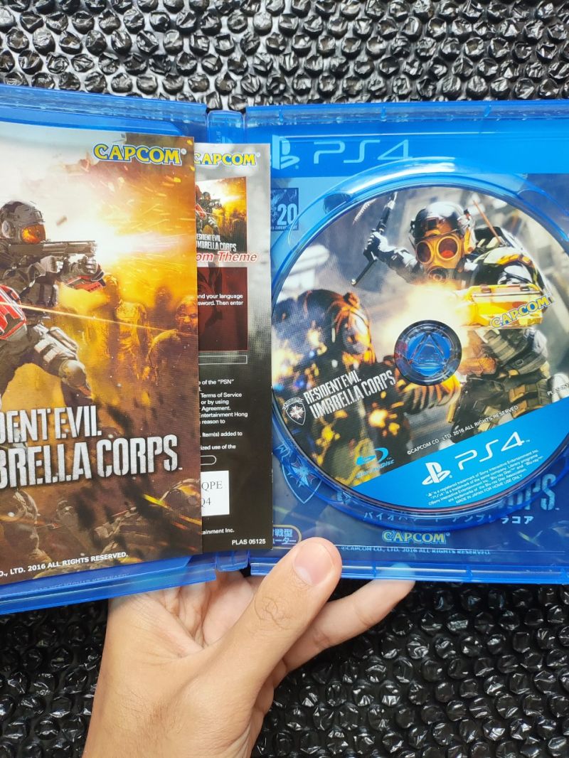 BD Kaset Ps4 Resident Evil Umbrella Corps
