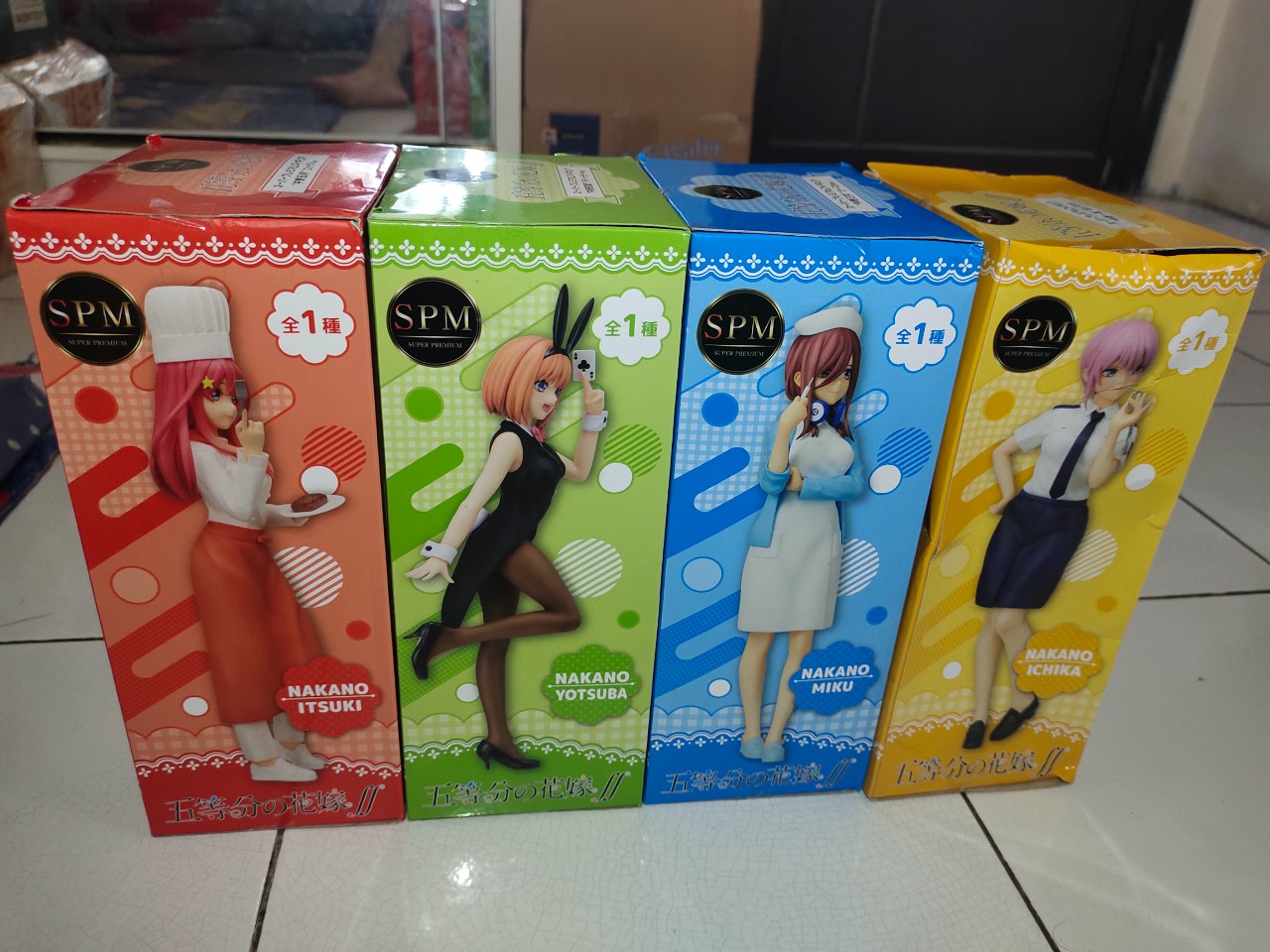 Paket Sega SPM Gotoubun no Hanayome ∬ Figure