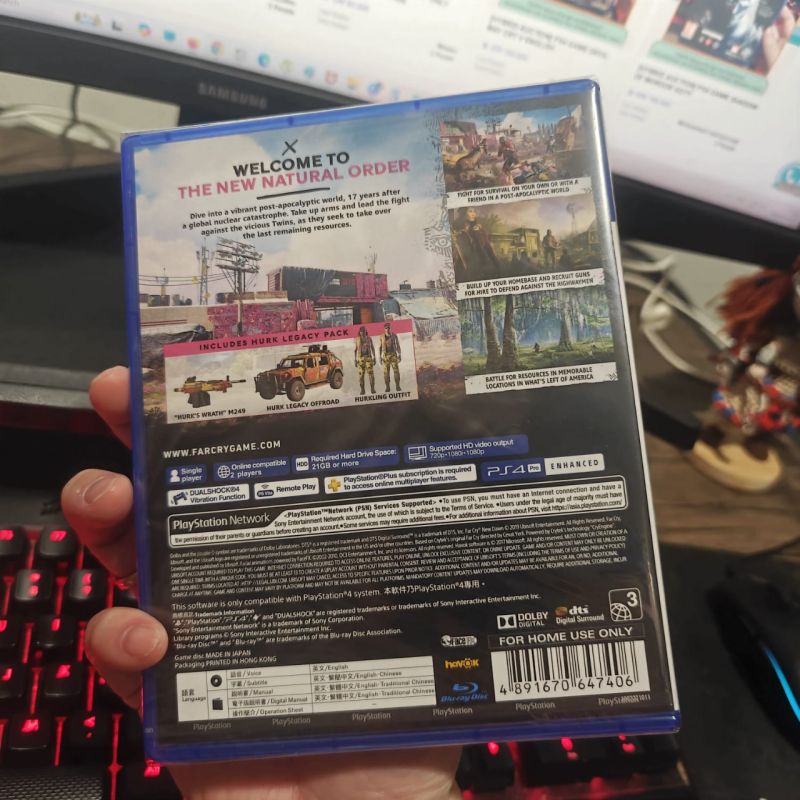 [HYBRID AUCTION] New Sealed PS4 Game Farcry New Dawn
