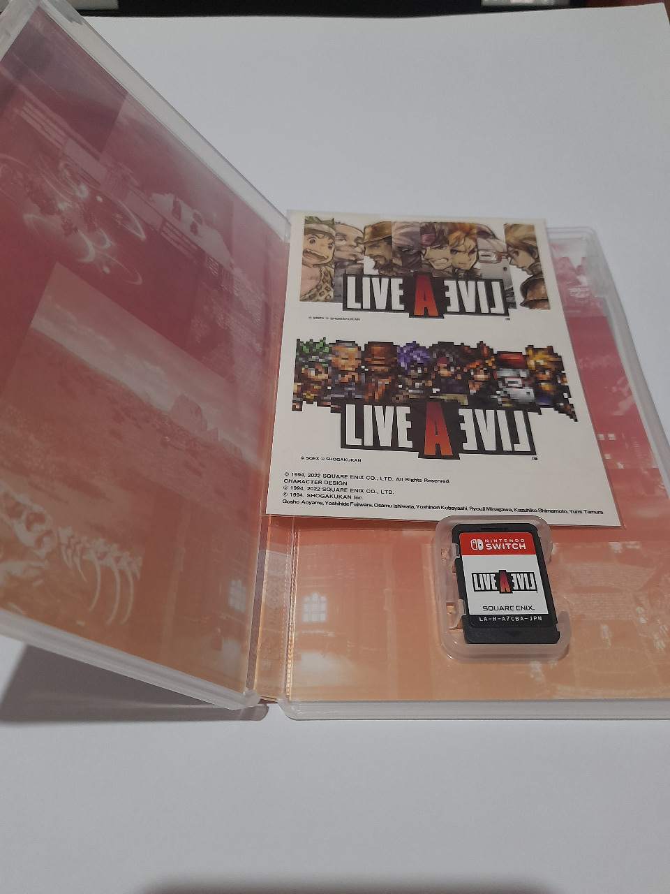 Live A Live - Asia Second / Bekas [Game Nintendo Switch]