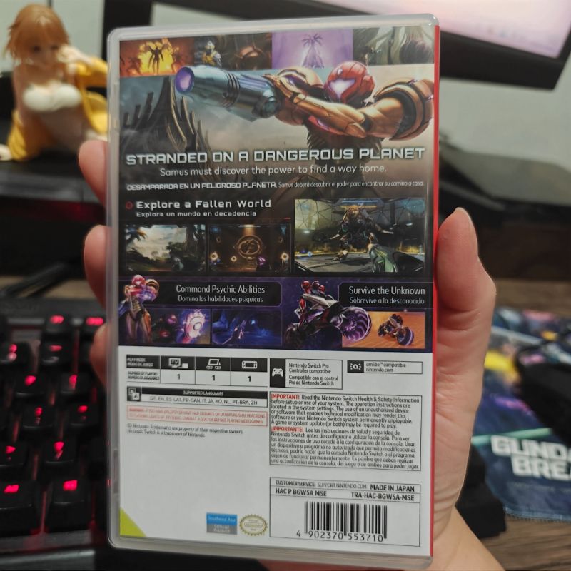 Nintendo Switch Game Metroid 4 Prime Beyond