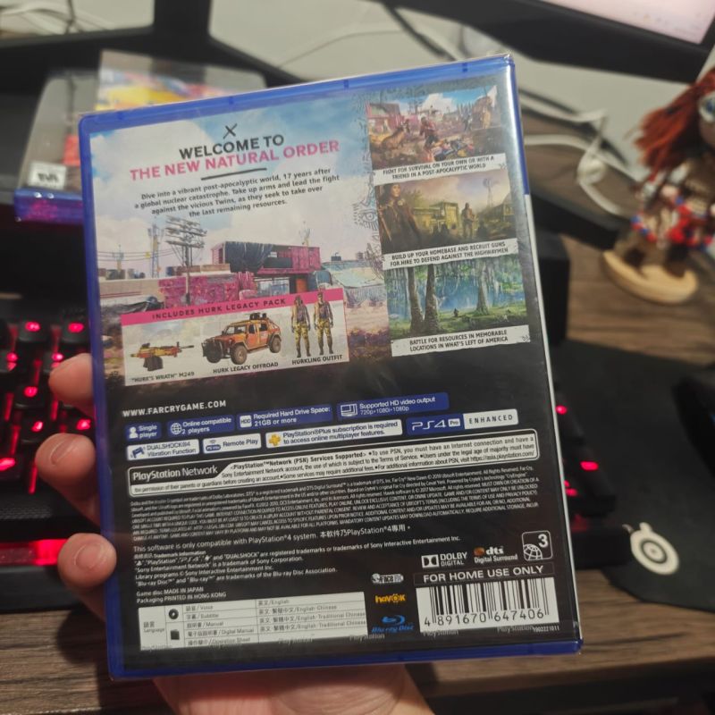 [HYBRID AUCTION] NEW SEALED PS4 Game Farcry New Dawn