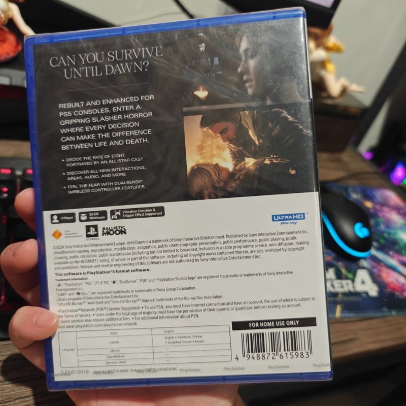 HYBRID AUCTION PS5 Game Until Dawn