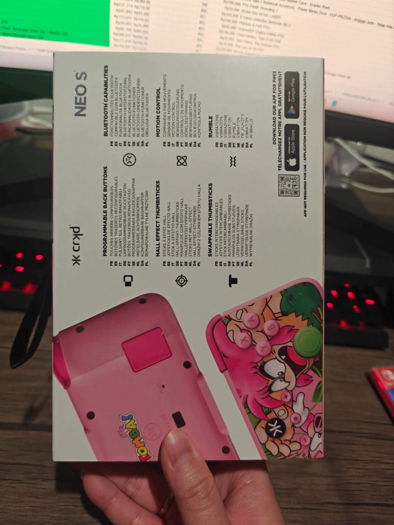 HYBRID AUCTION Pure US Limited Run Item Neo S Controller Tomba Special Edition