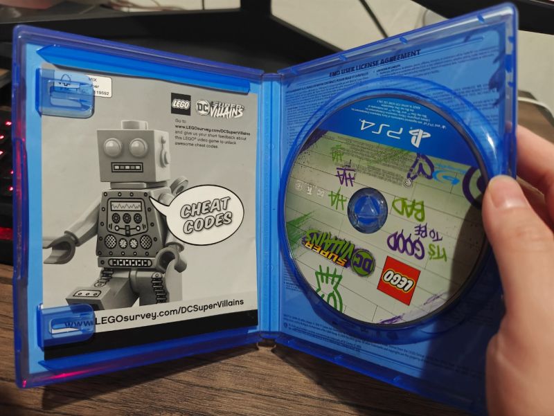 PS4 Game Lego DC Super Villains