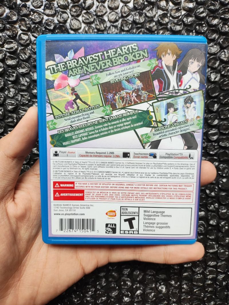Ps Vita Tales of Hearts R