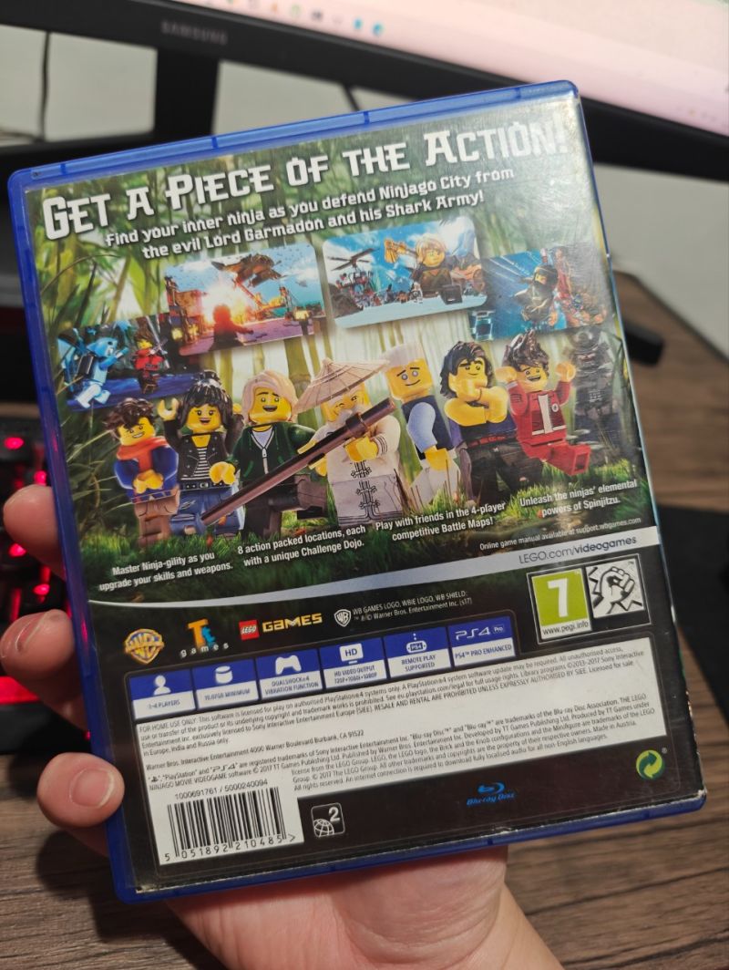 PS4 Lego Ninjago Movie