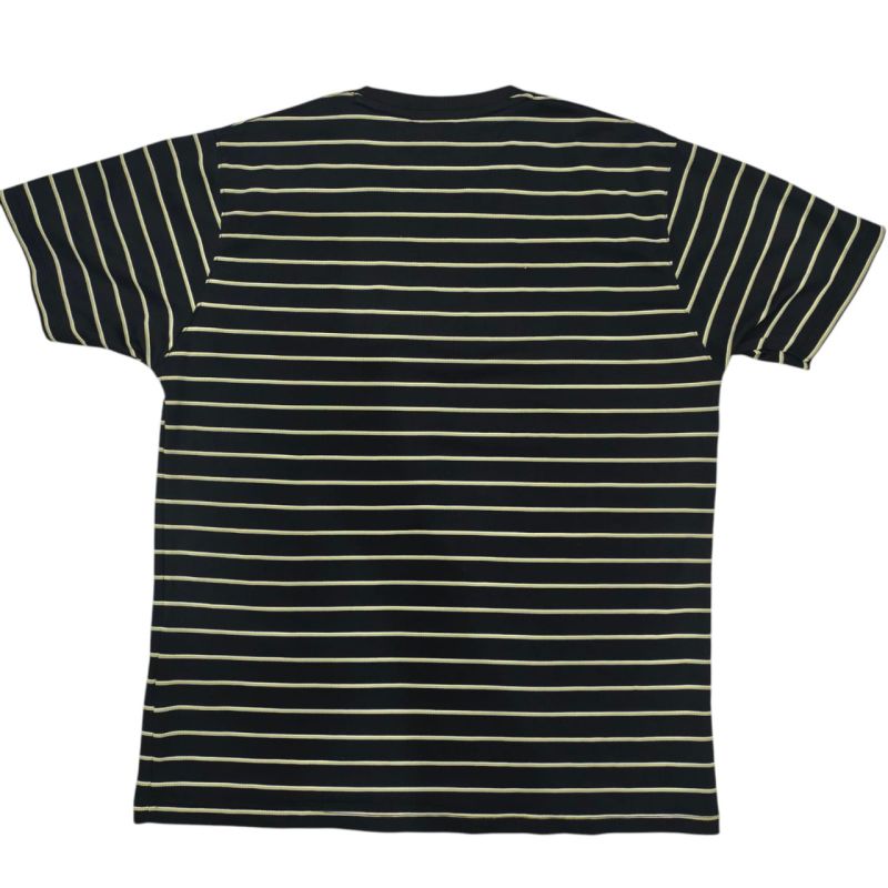 Kaos Striped tiga warna three Line uniqlo