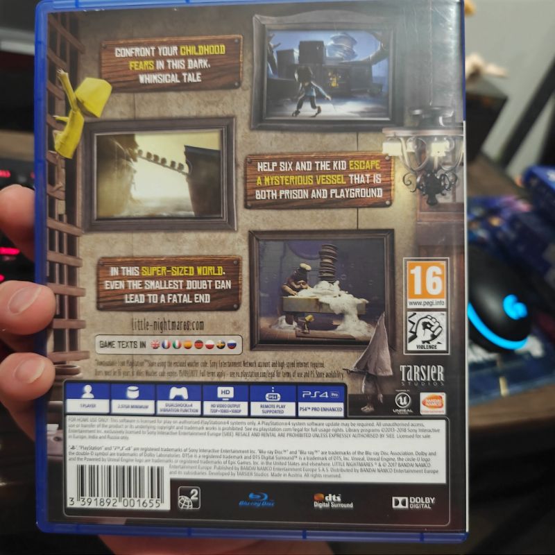 HYBRID AUCTION PS4 Game Little Nightmares