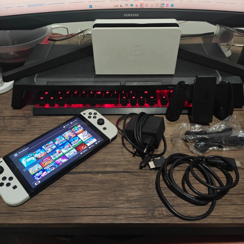 Nintendo Switch OLED CFW 512 Fullgames Trifecta