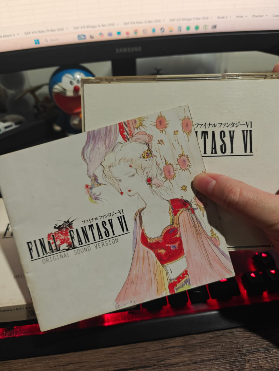 Japanese CD OST Final Fantasy VI Original Sound Version