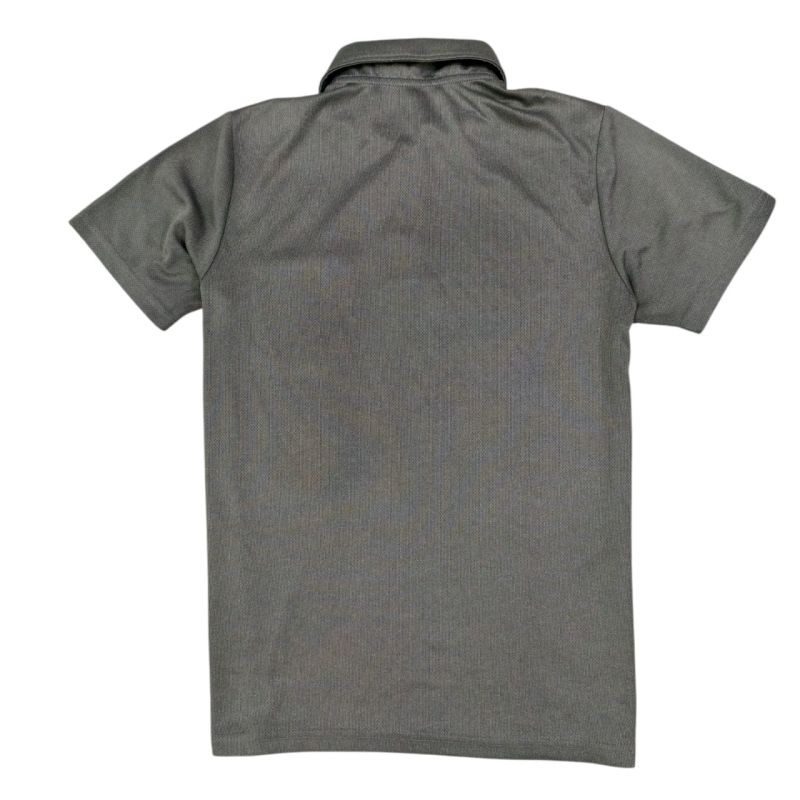 Kaos Pocket Polo Shirt Abu-Abu