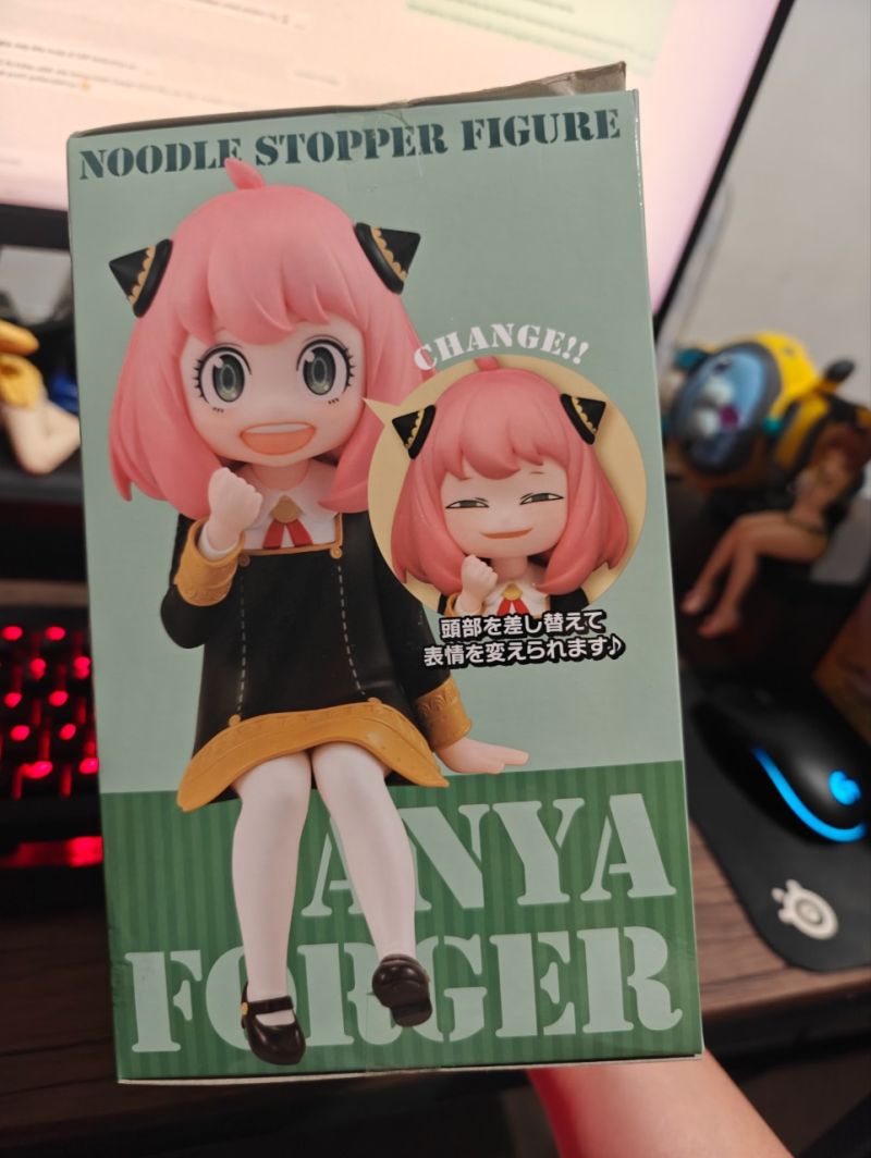 Furyu Figure Spy Family Anya Smirk Face